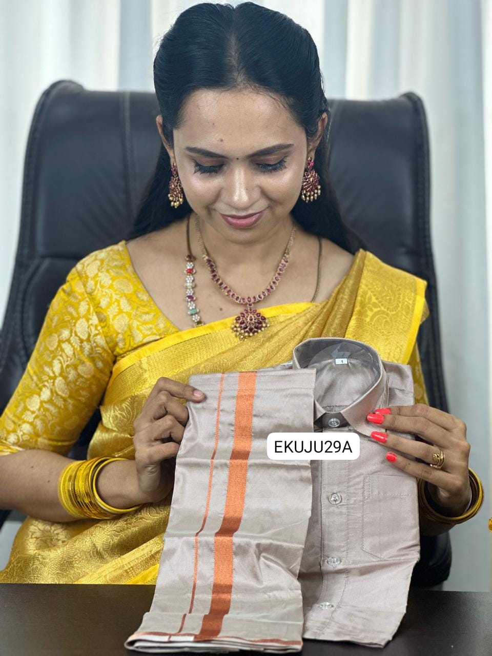 Kids dhothi shirt š„³