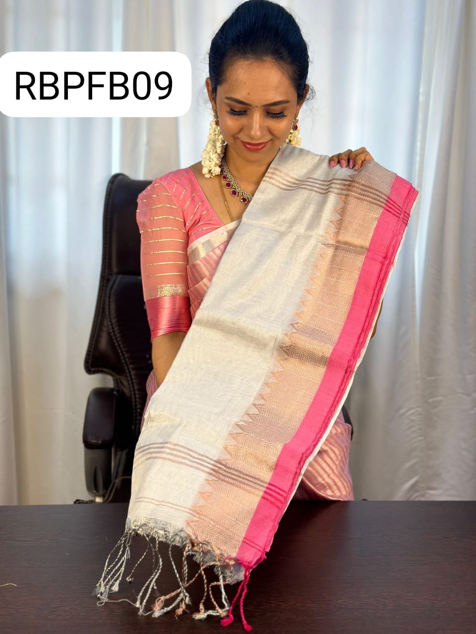 cotton tissue saree. 🍄✅