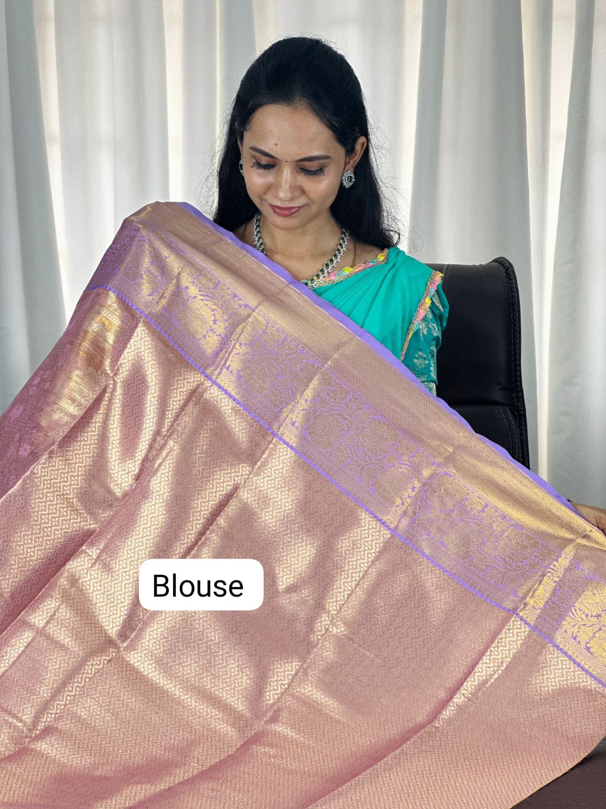 OFFER Kanchi semi silk saree cotton mix🥳