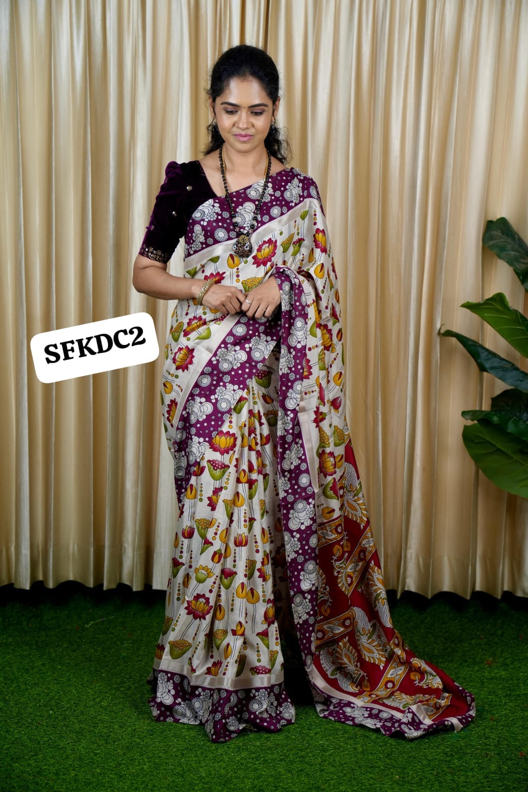 Soft cotton saree