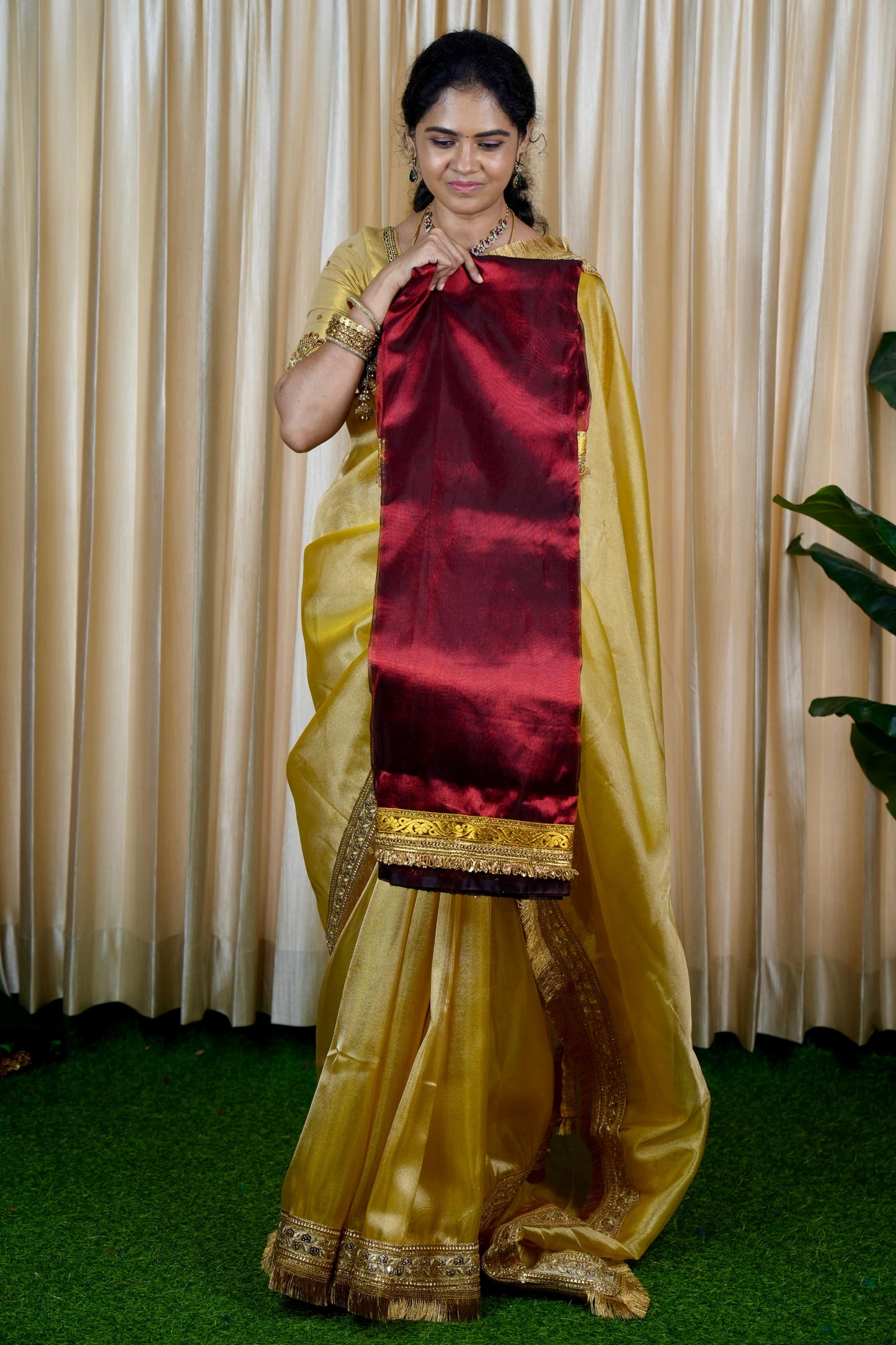 Tissue saree prebook 🥳