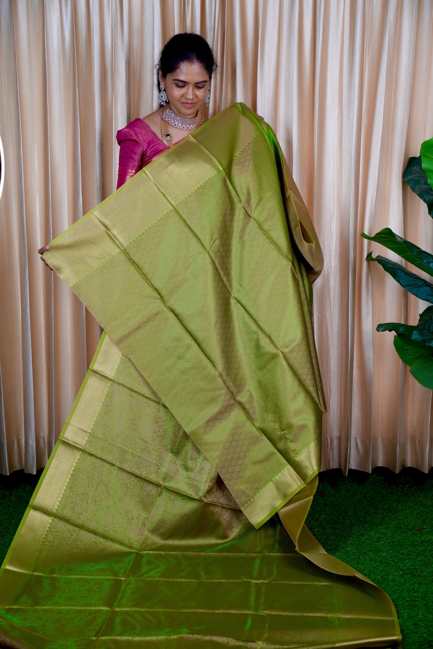 Soft katan saree 🥳