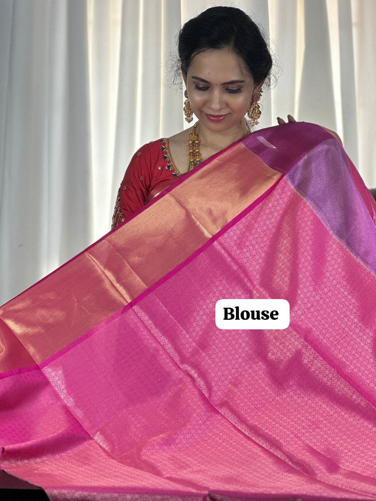 Semi katan silk sareeš„³