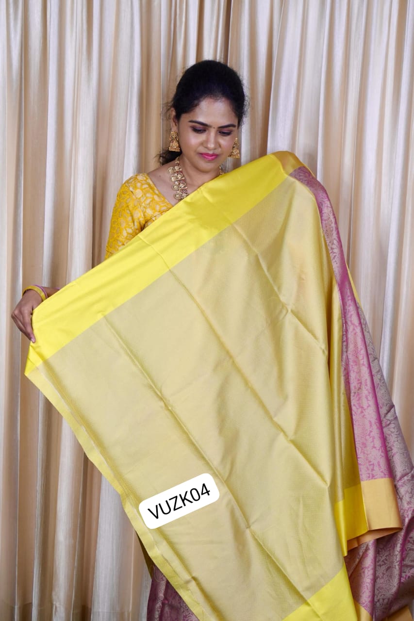 Katan silk sarees pink ⌛