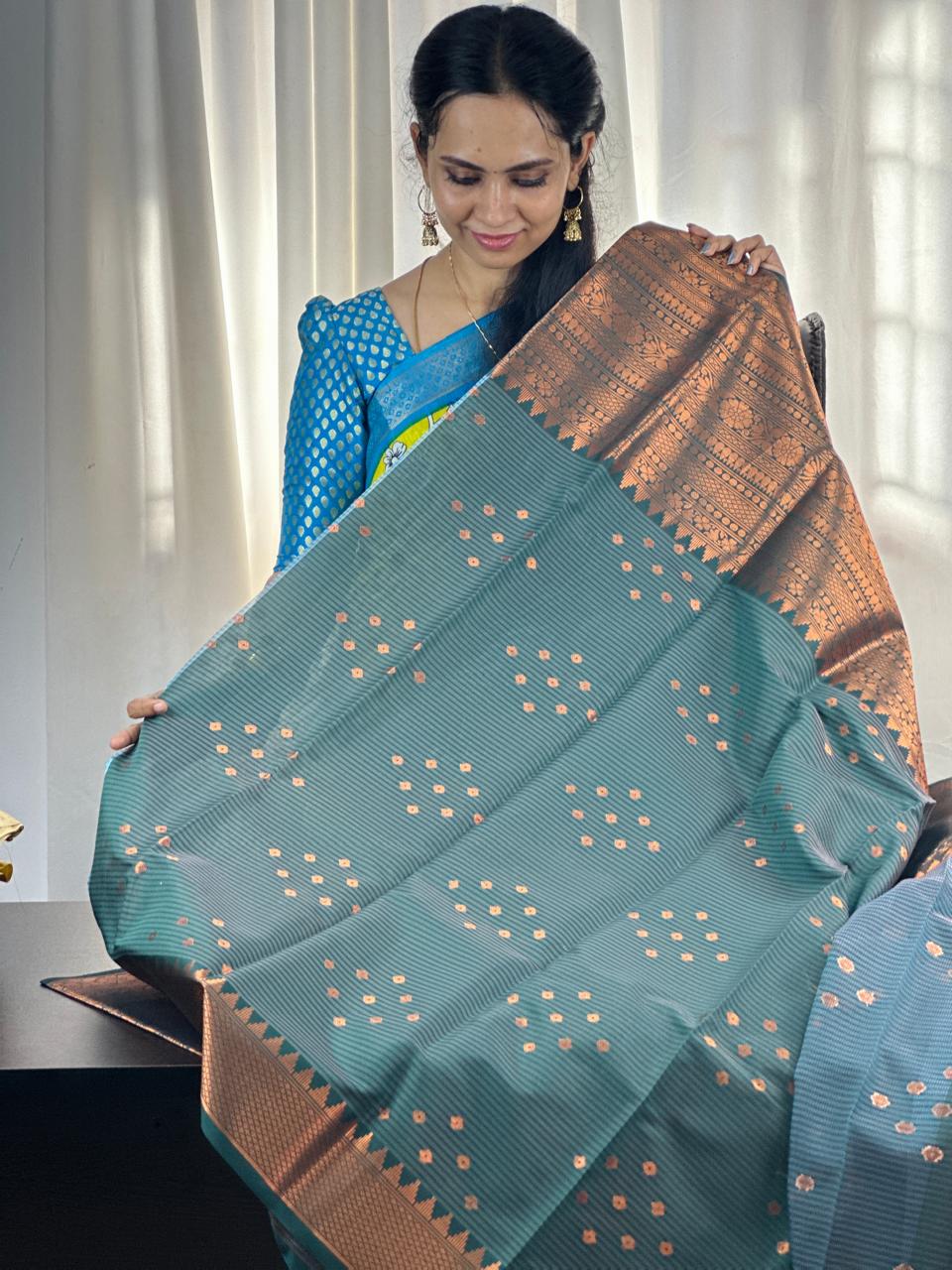 Tissue semi silk sarees at unbelievable prices