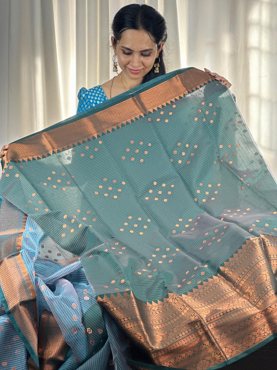 Tissue semi silk sarees at unbelievable prices