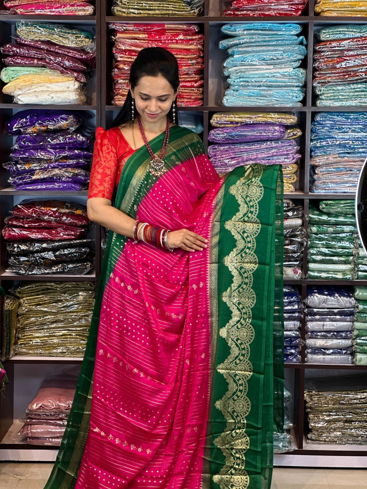 Chiffon saree❌