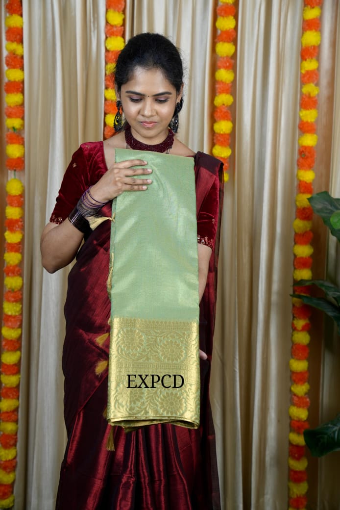 Tissue saree prebook🥳