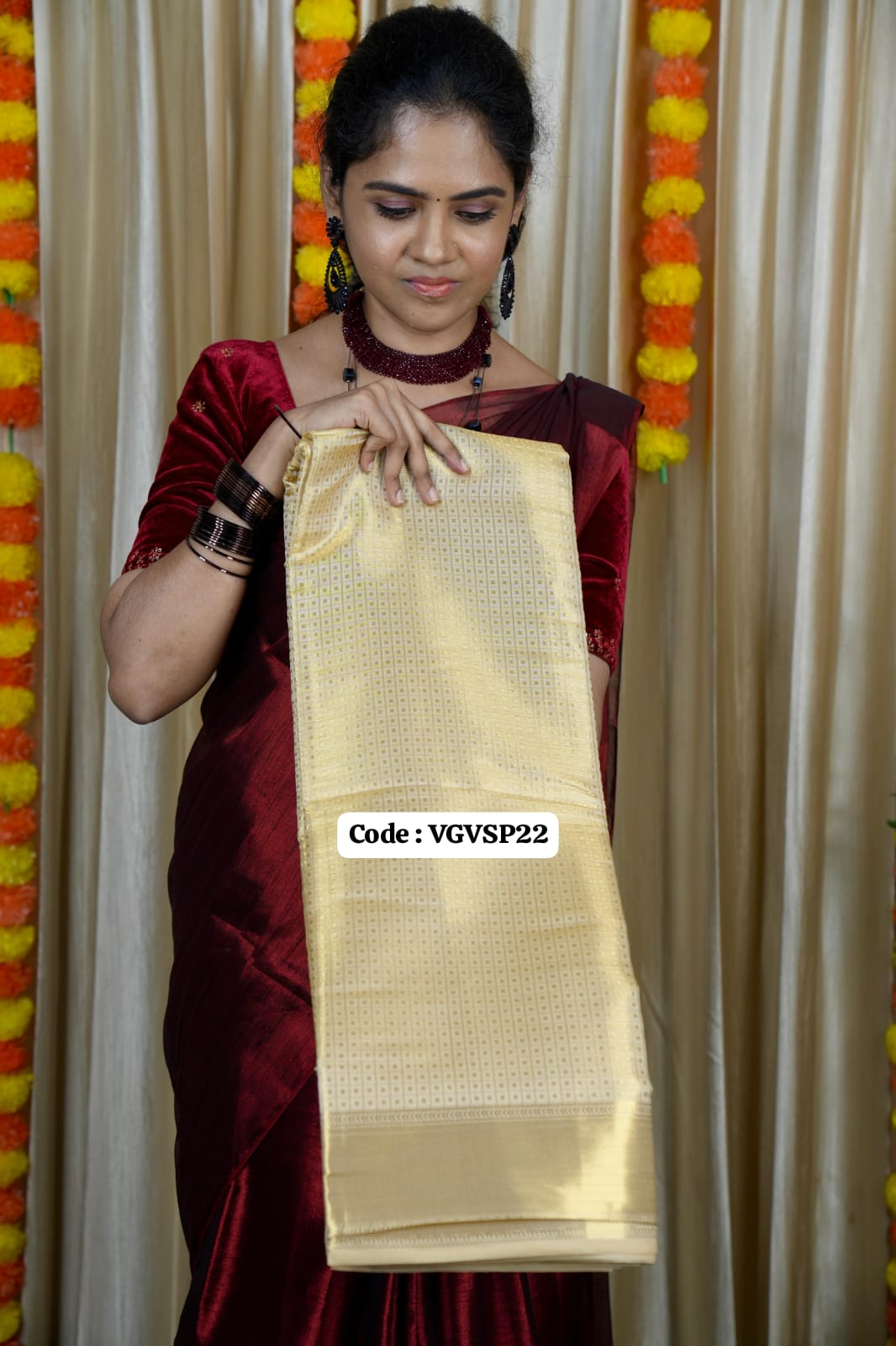 Nayanthara inspired soft katan sarees shade❌