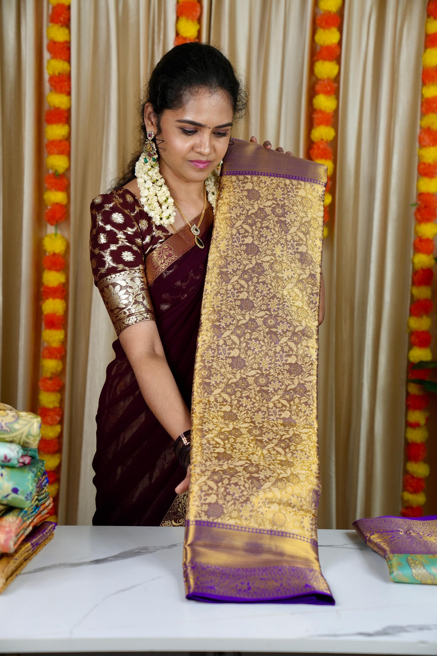 Kanchipuram semi silk 🍄🥳prebook