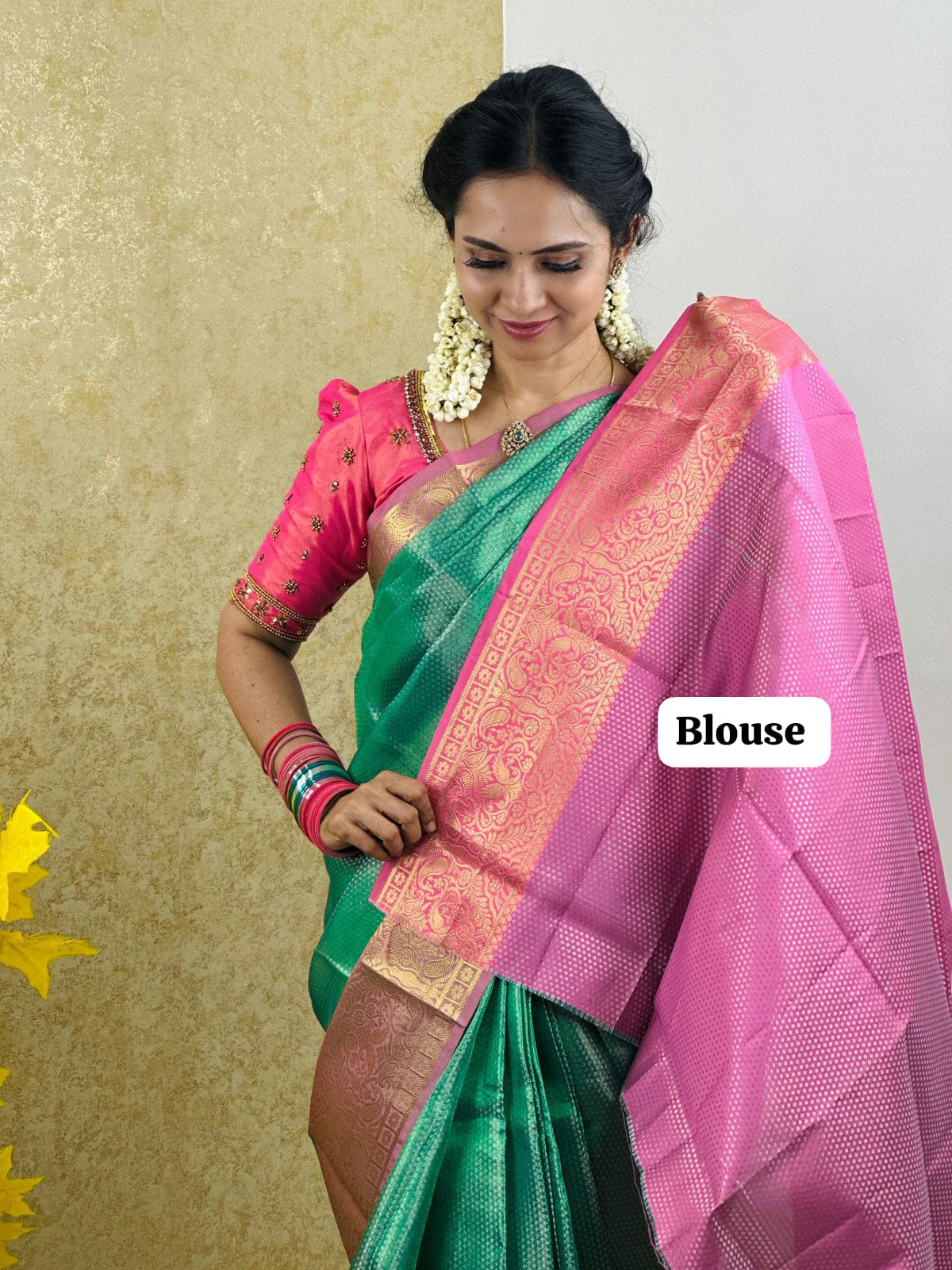 Katan semi silk saree 🥰