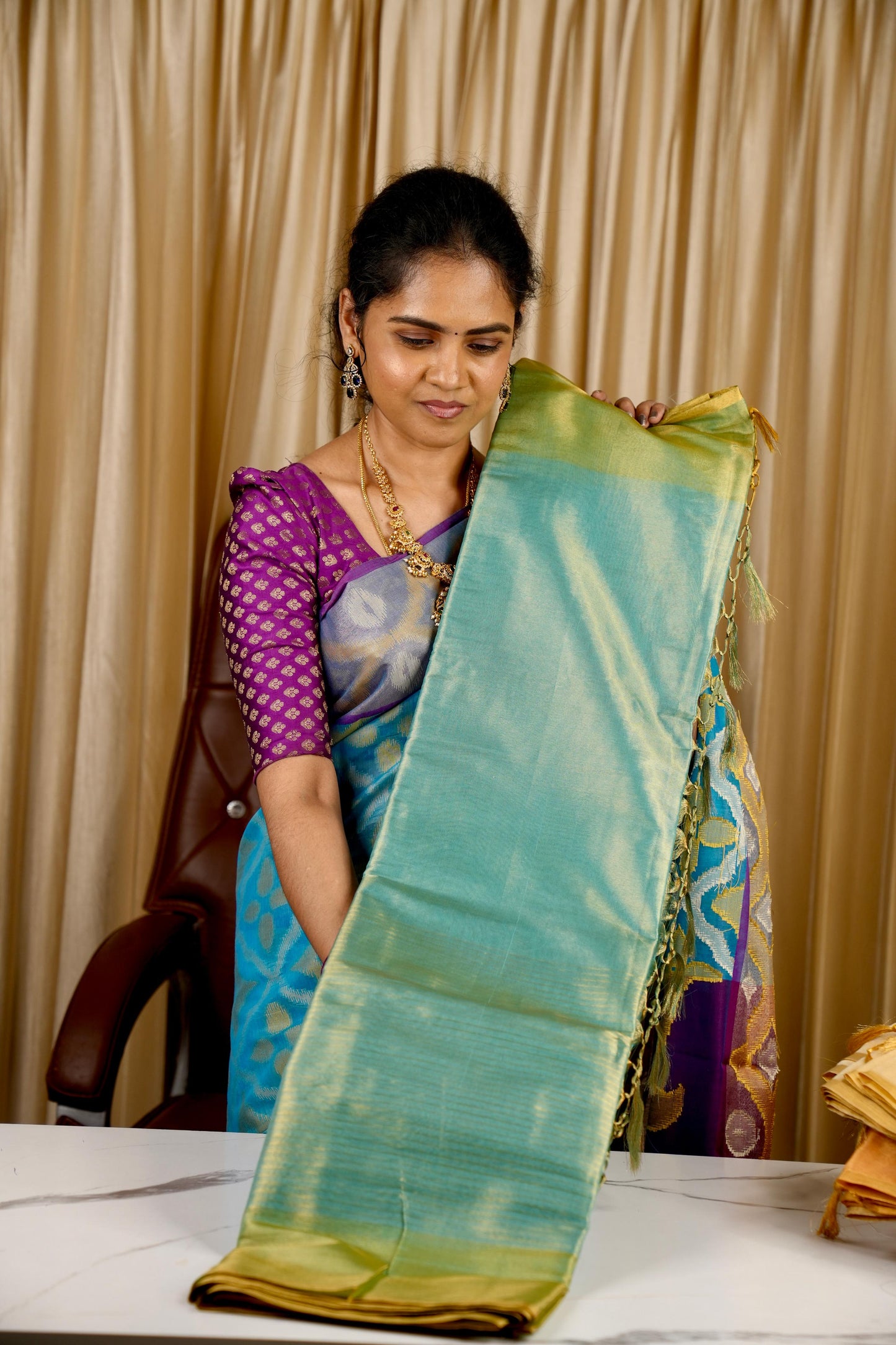 Soft tissue sarees 🥳