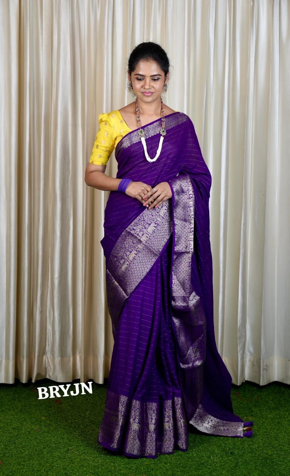Warm silk saree 😊