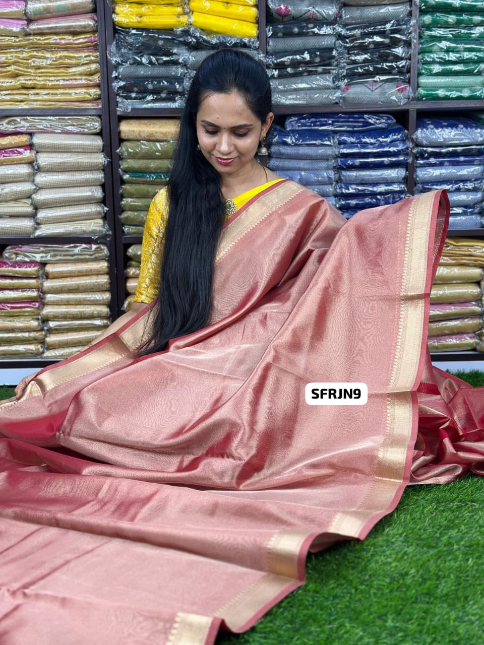 Premium quality tissue saree offer 😍