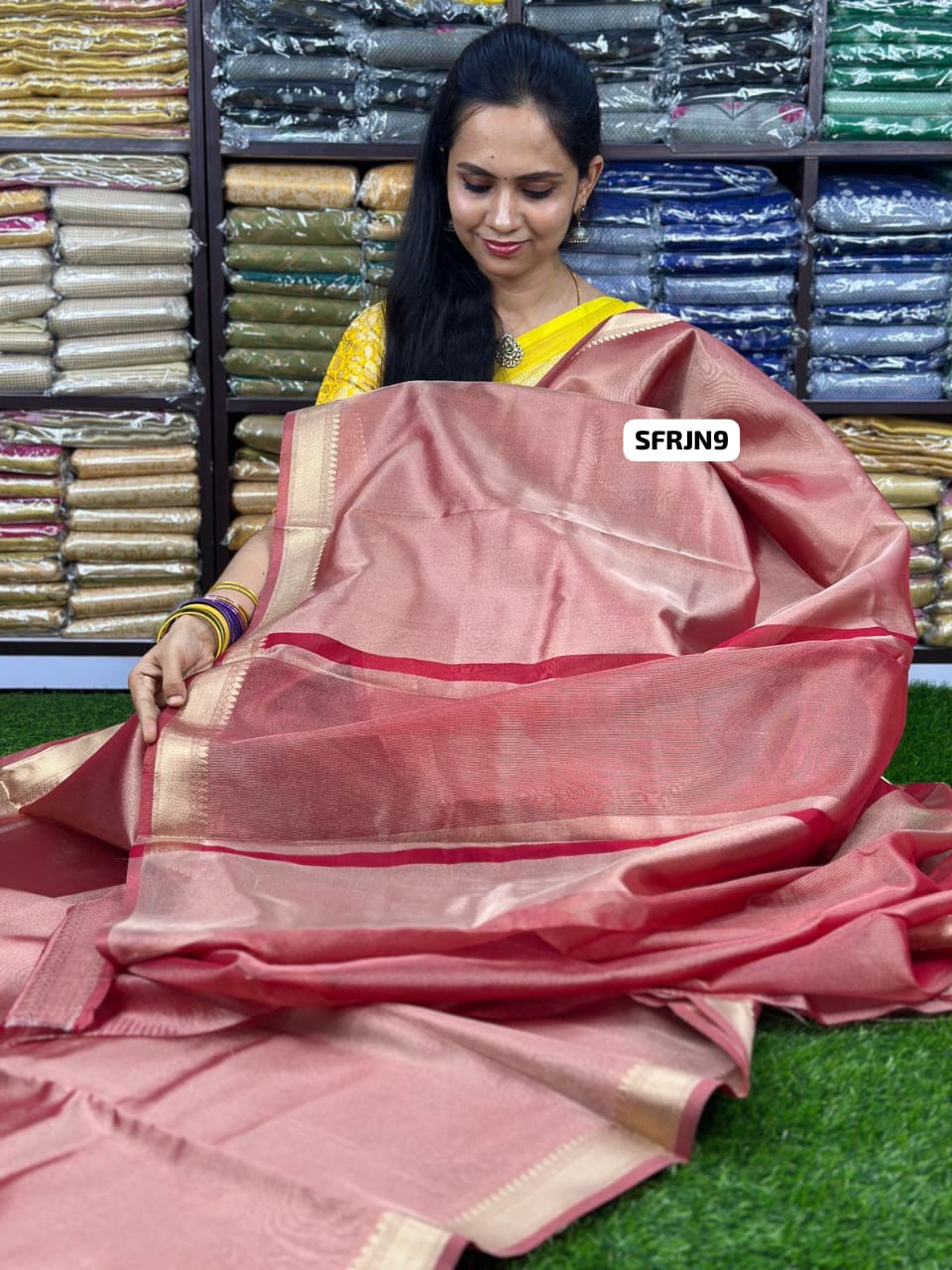 Premium quality tissue saree offer 😍