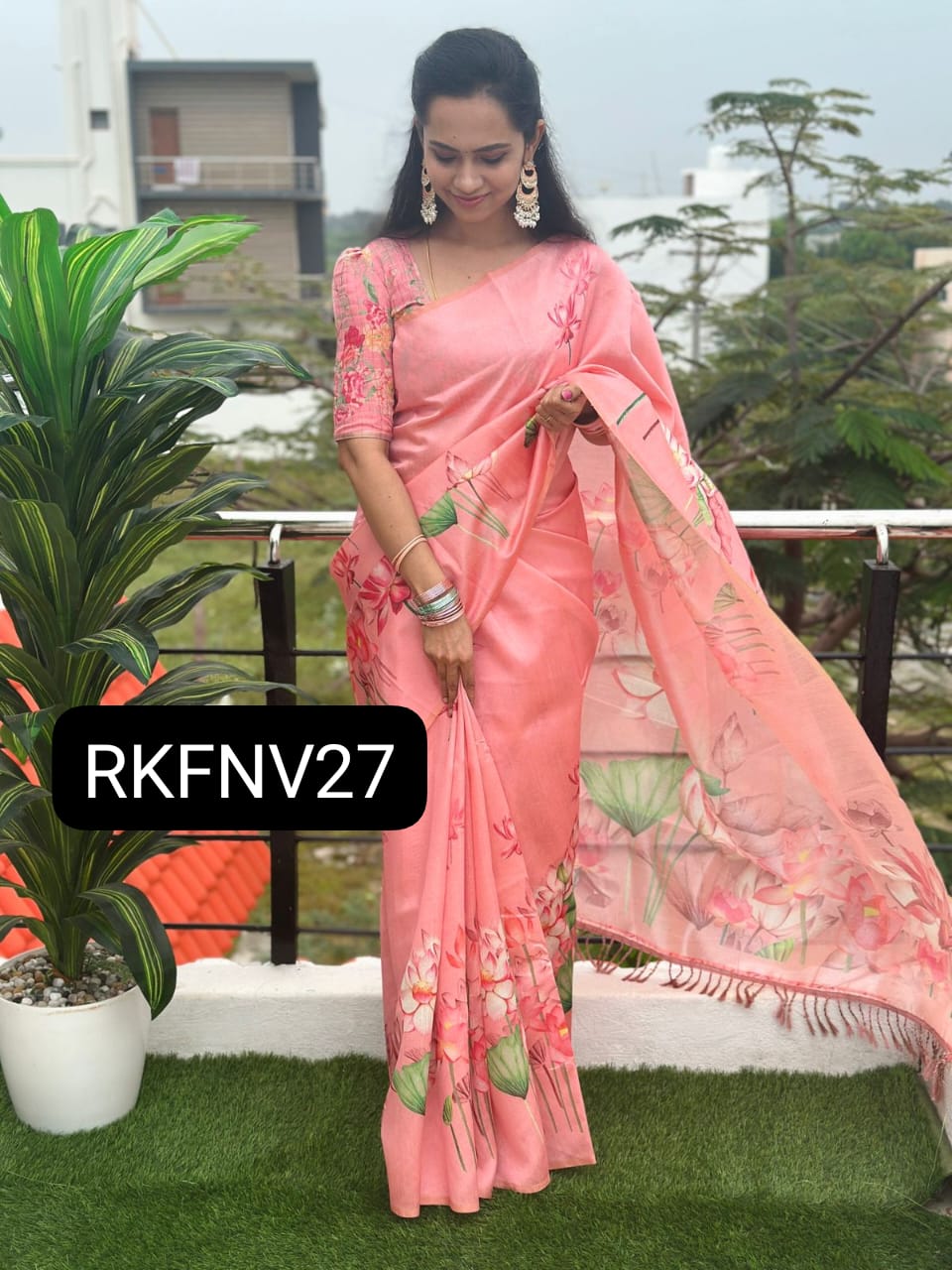 Tussar Sami silk saree with trending design š„°