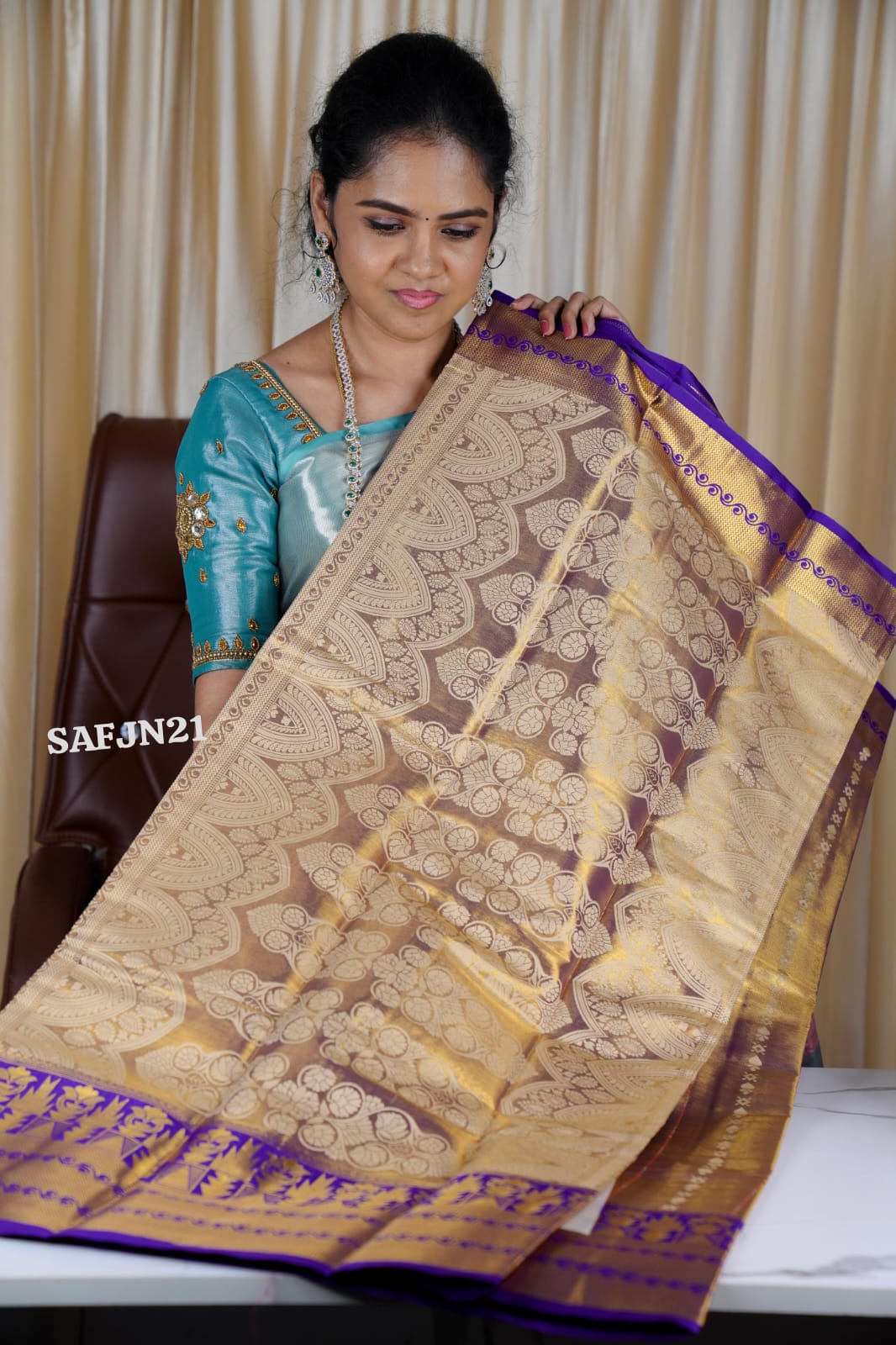 Kanchipuram inspired sareeš„³