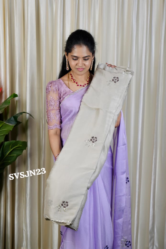 Soft georgette sareeš„°