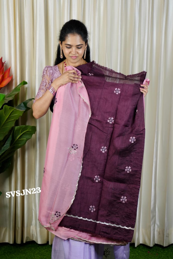 Soft georgette sareeš„°