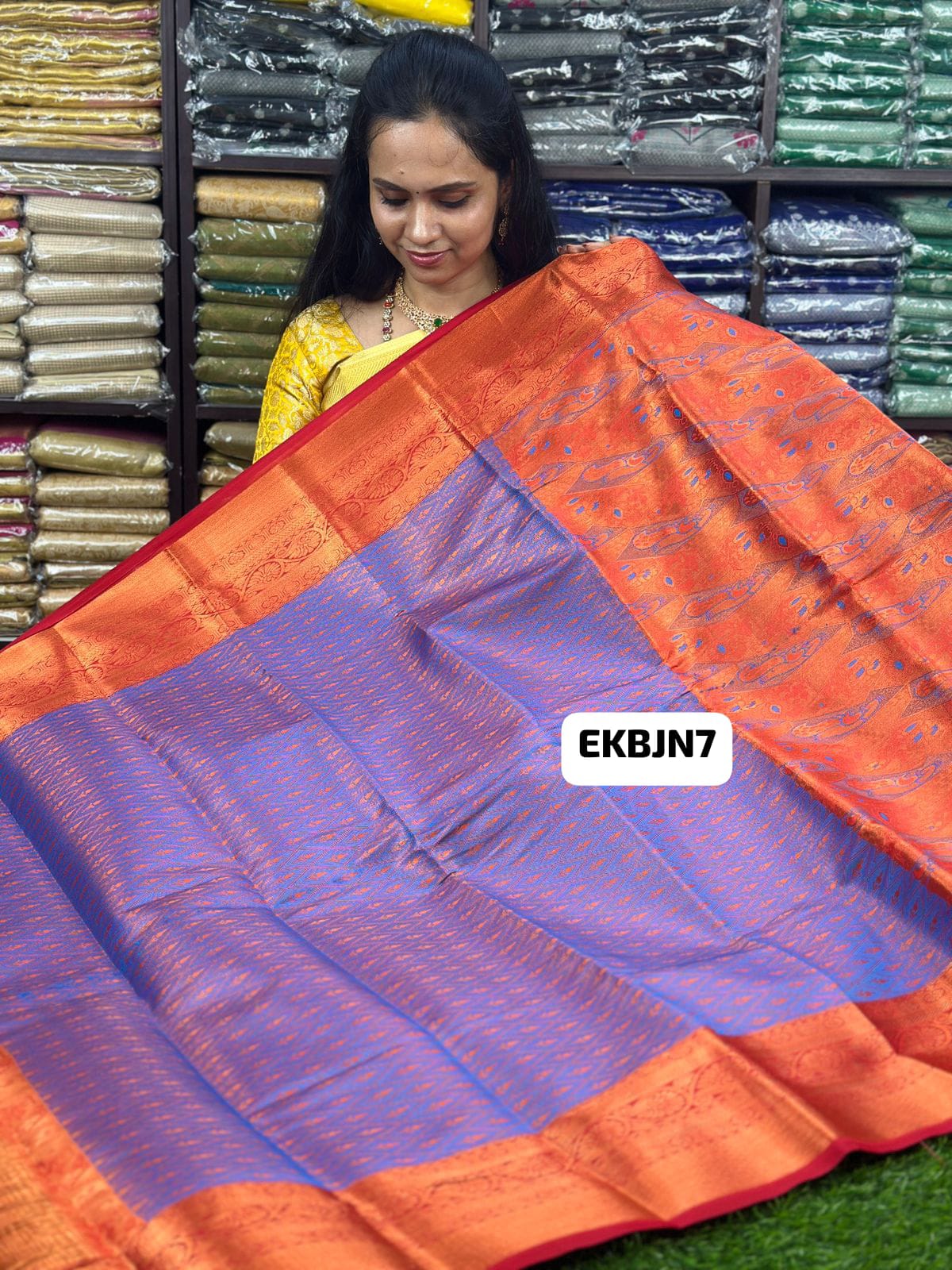 Bridal Semi Silk saree