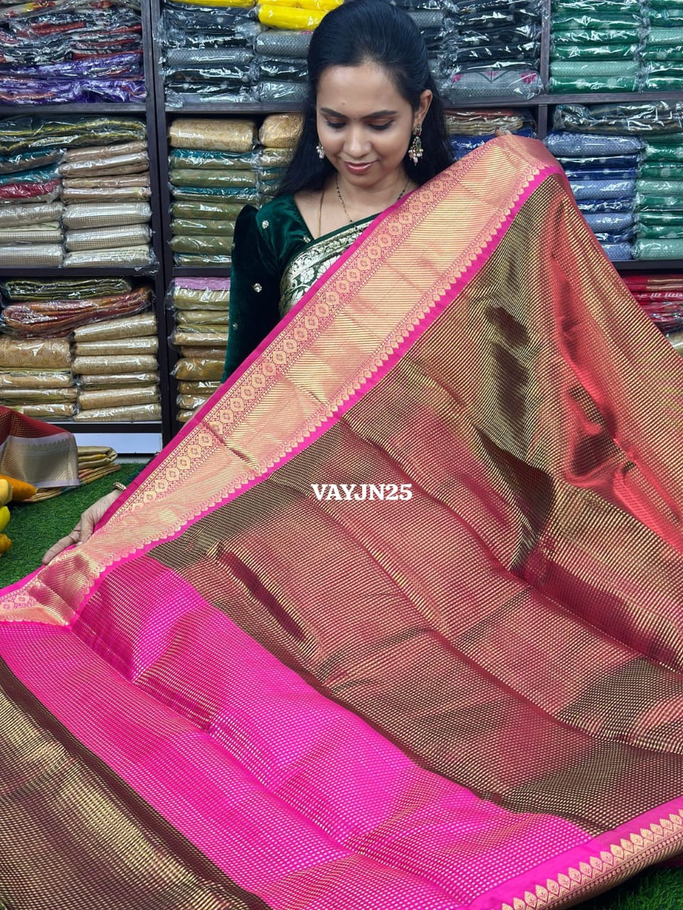 Katan tissue saree❌