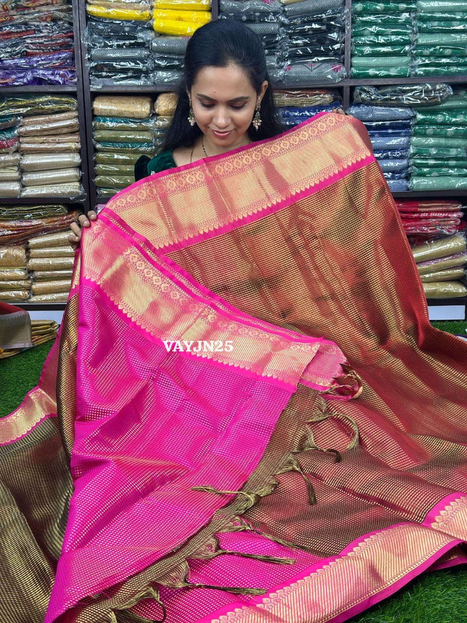 Katan tissue saree❌