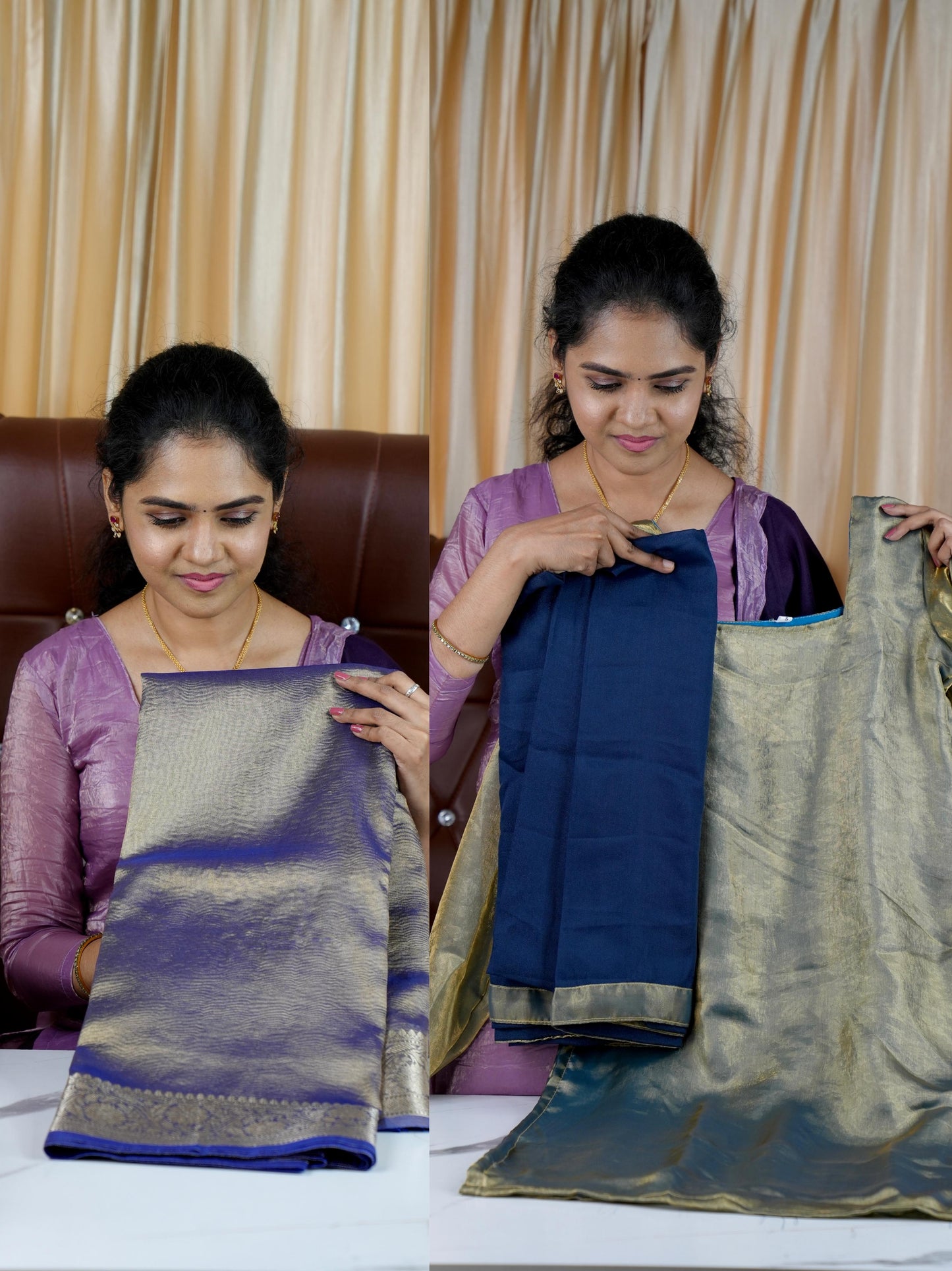 Mom and daughter combo pls mentioned size in first line of ur address