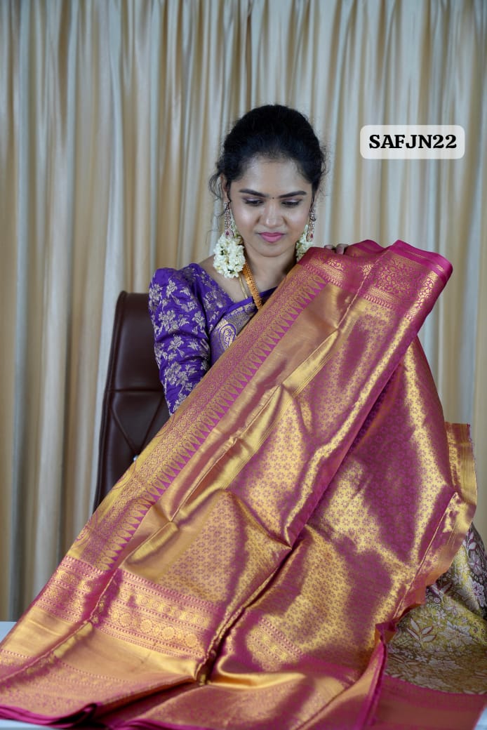 Kanchipuram inspired saree prebook🍄🥳