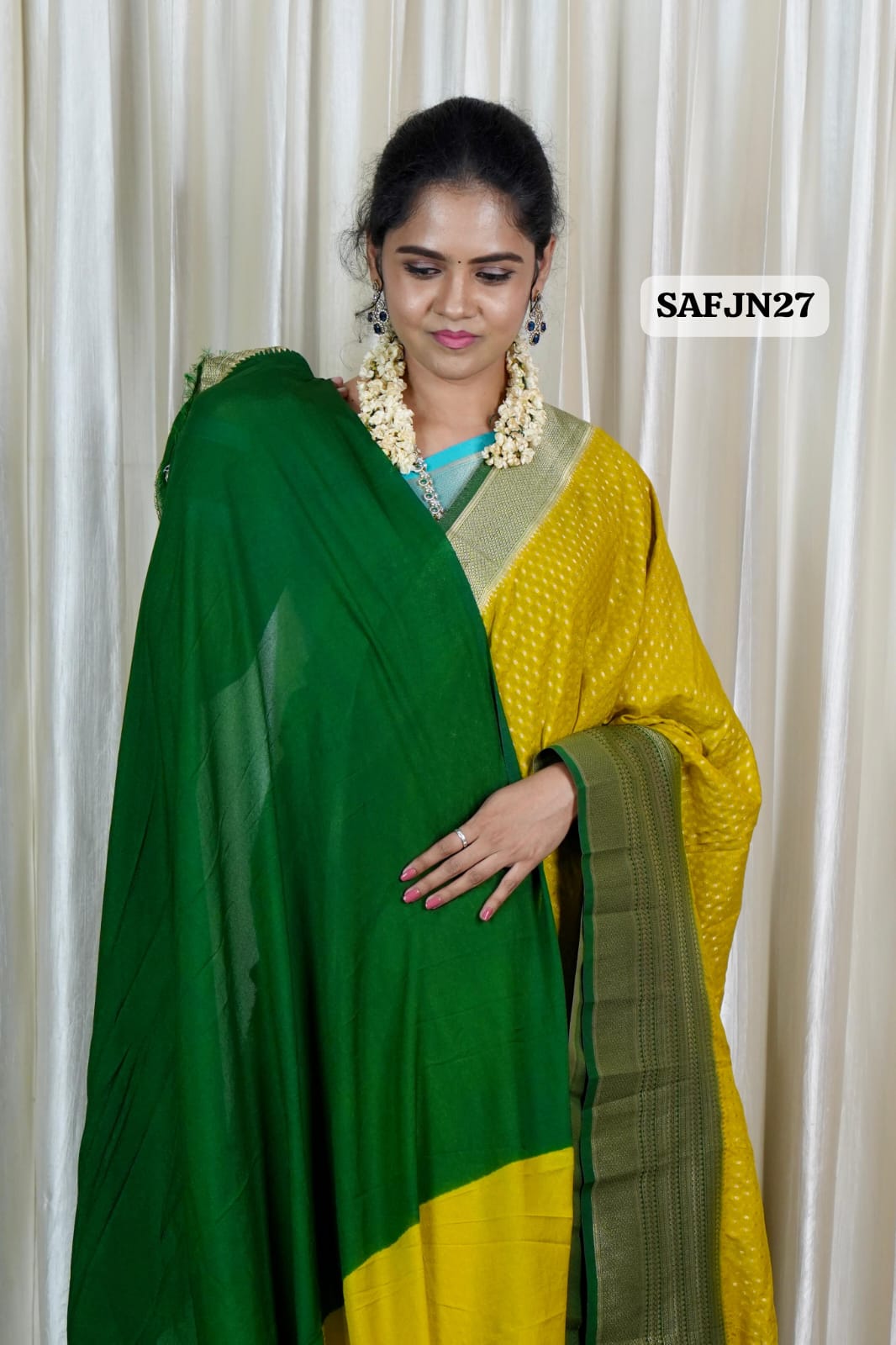 Kadhi georgette saree❌sold