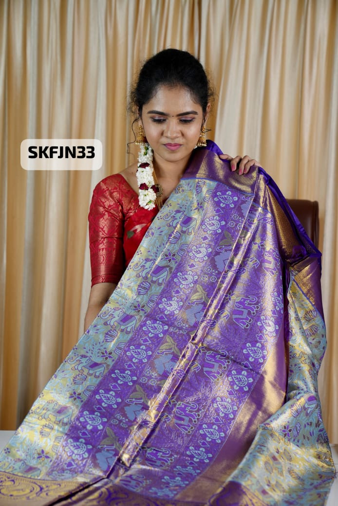 Kanchi semi silk sareeš„³