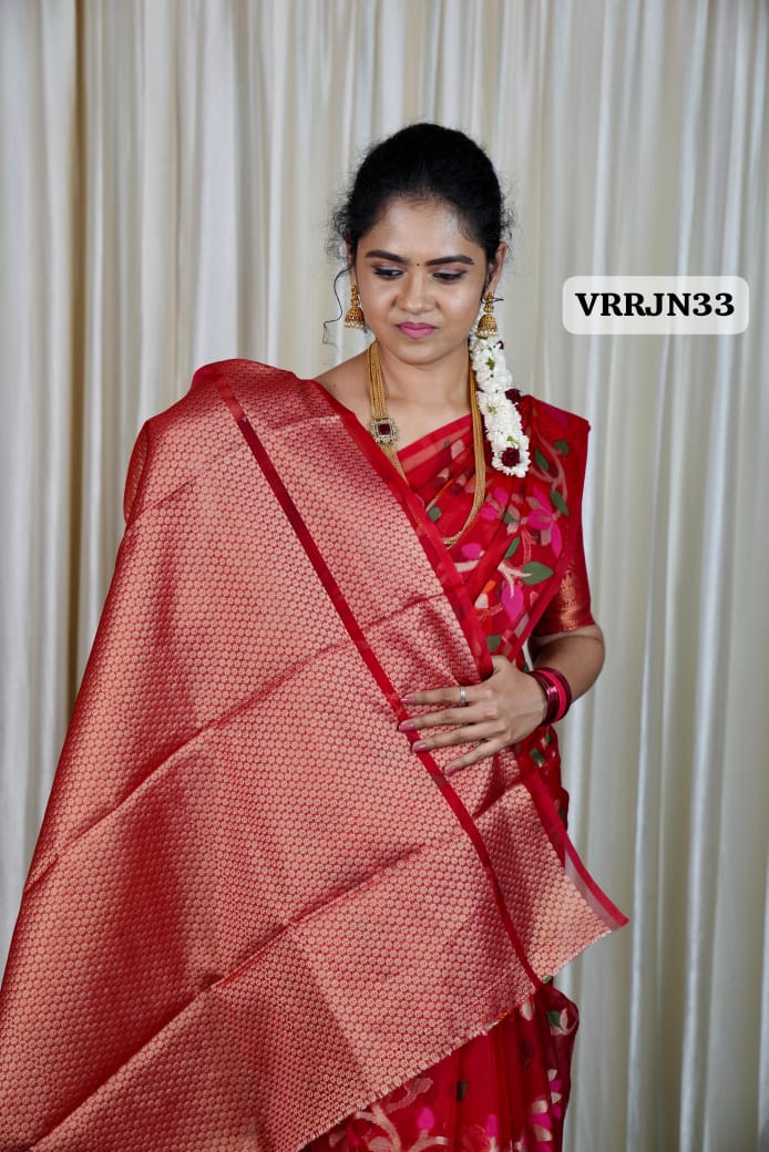 Organza saree 🥳