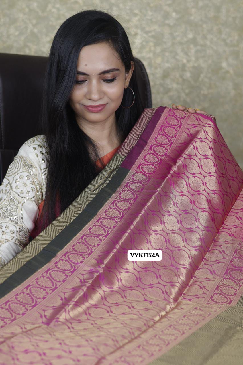 Katan silk saree 🥳