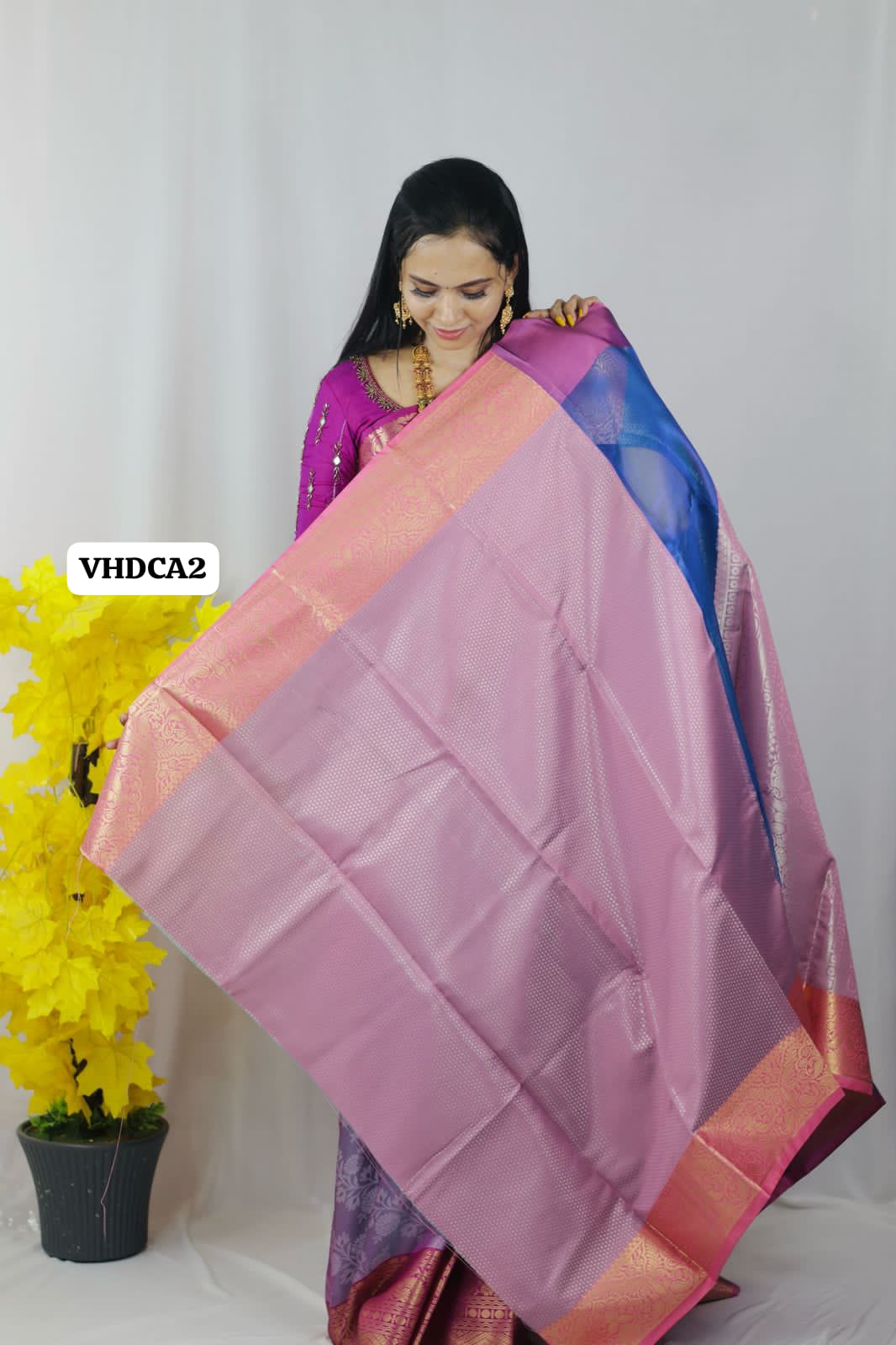 Aadi offer🌹Katan semi silk saree😍