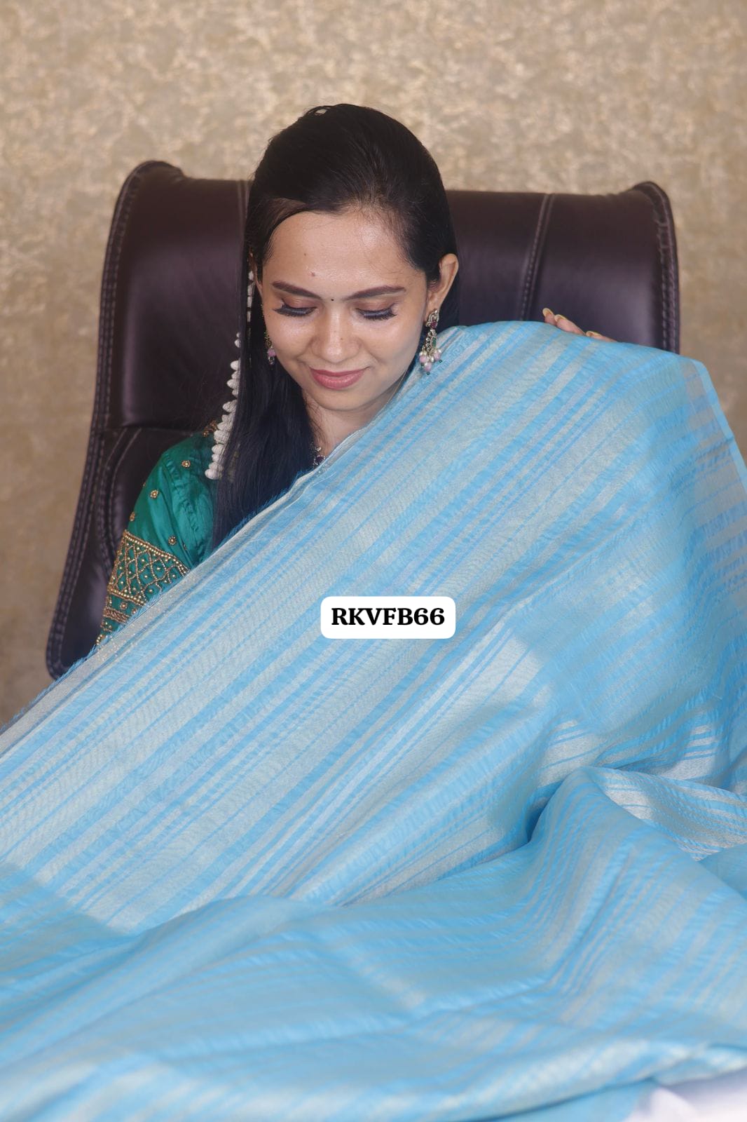 Nayanthara inspired Tissue soft silks saree ❌