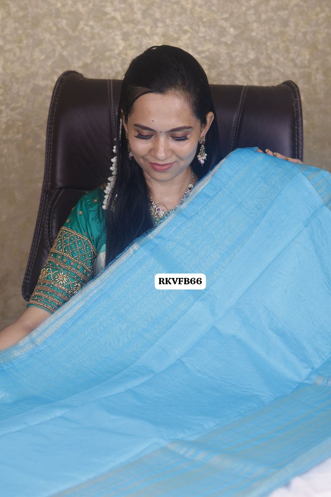 Nayanthara inspired Tissue soft silks saree ❌