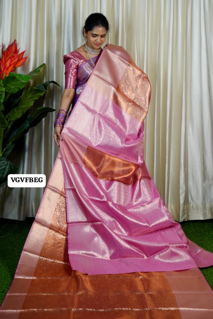 Katan glass tissue saree prebook š„³