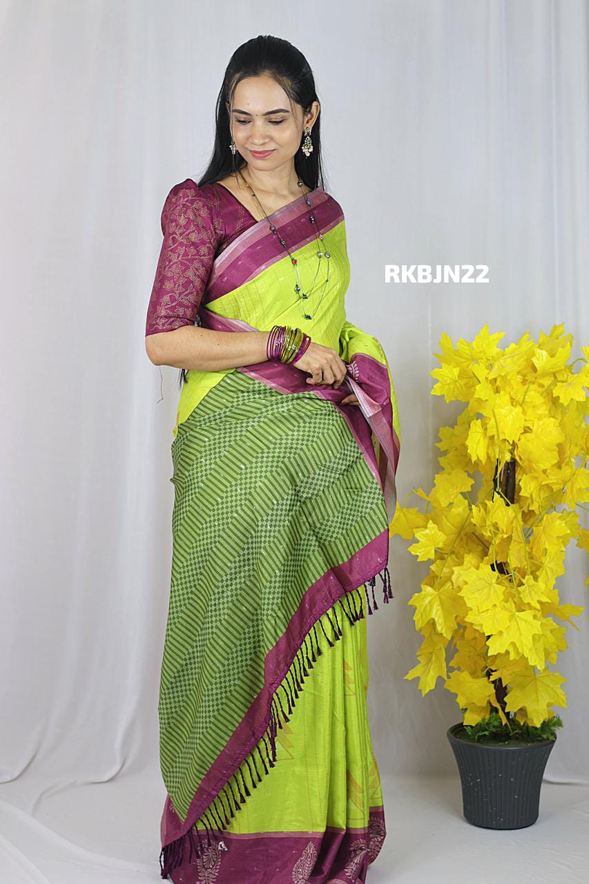 Classy soft cotton sarees❌
