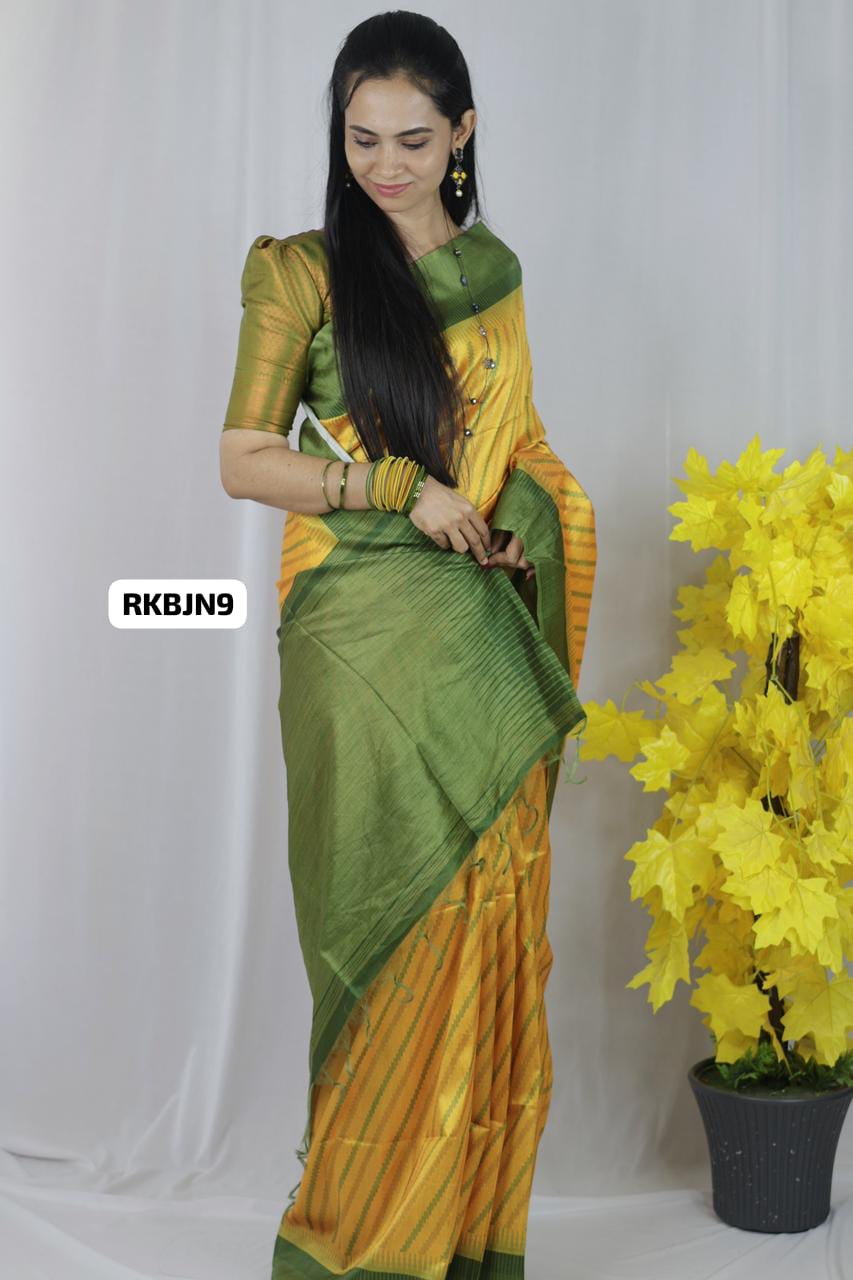 Classy cotton mix saree