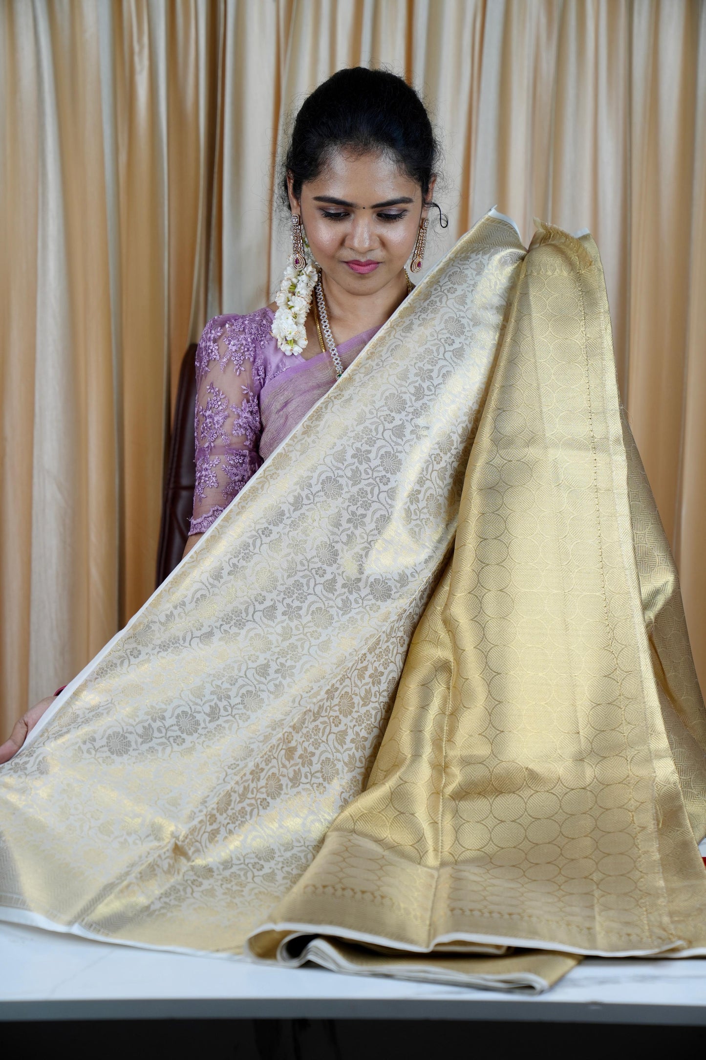 Katan silk saree🥰😎