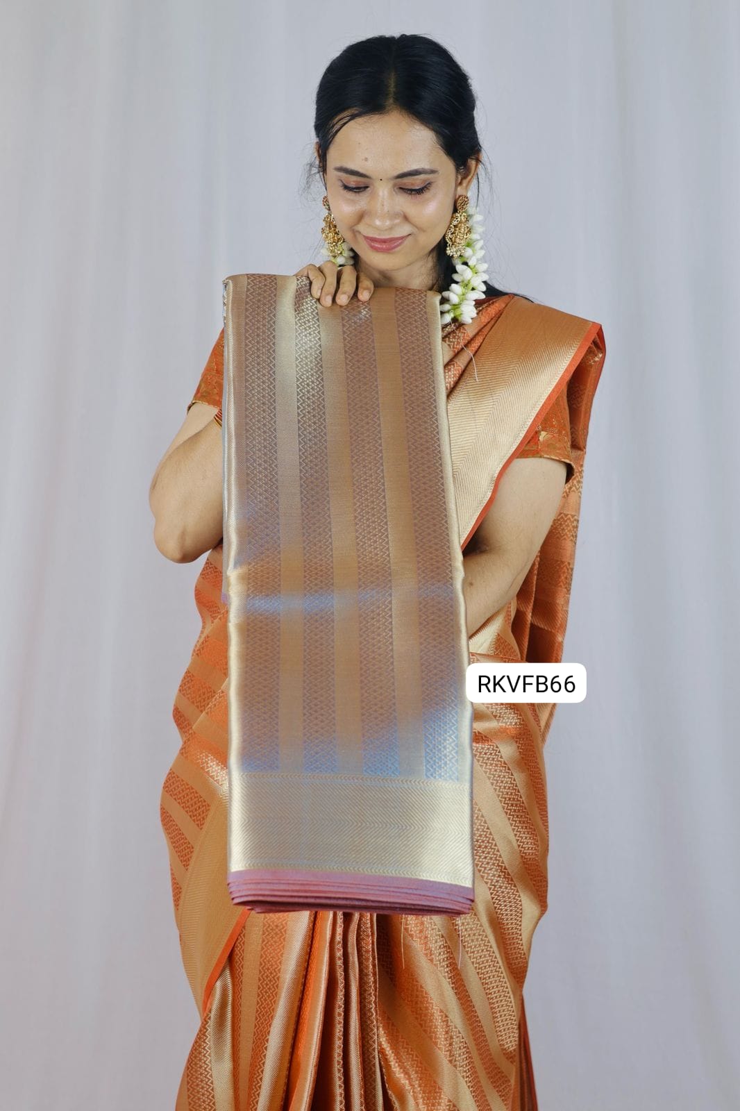 Tissue semi silk saree ❌