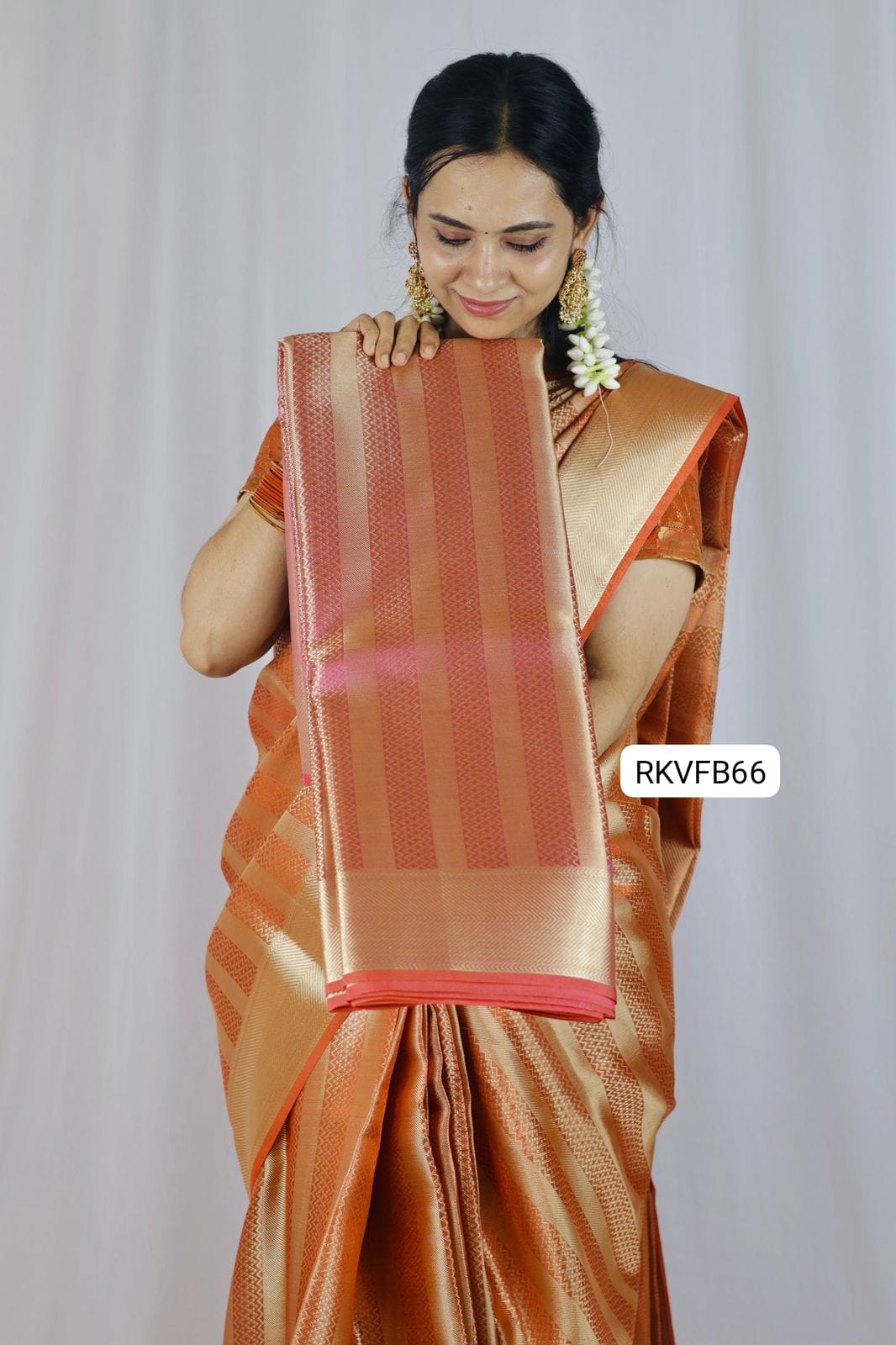 Tissue semi silk saree ❌