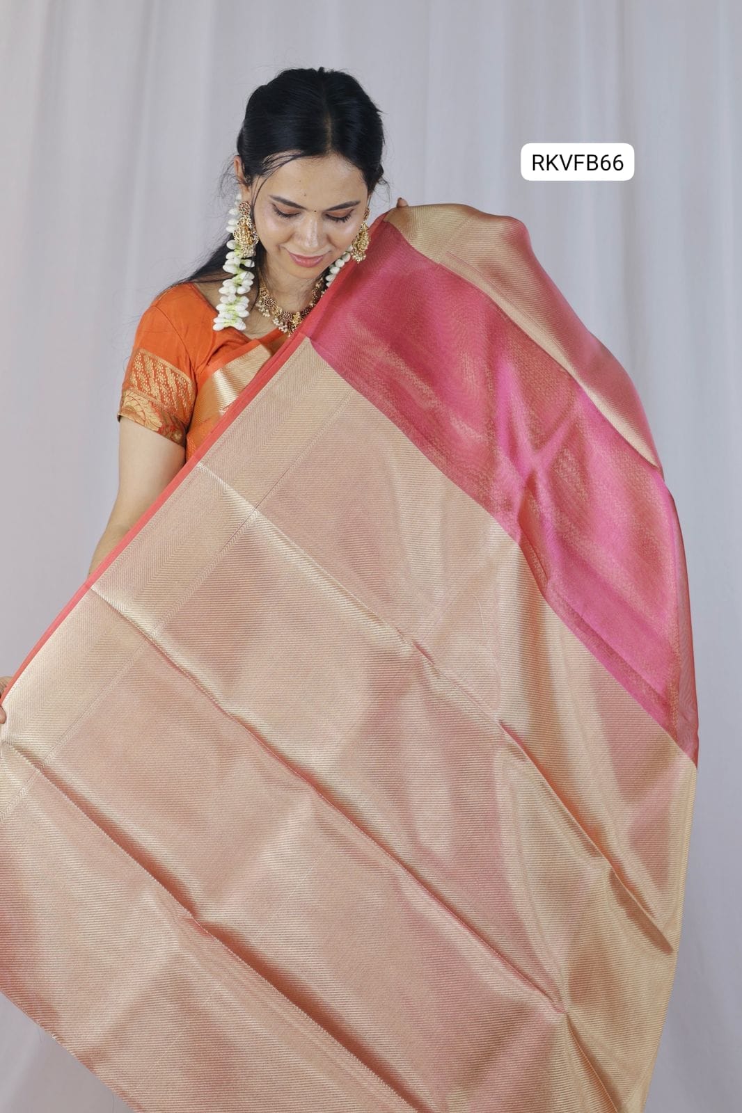 Tissue semi silk saree ❌