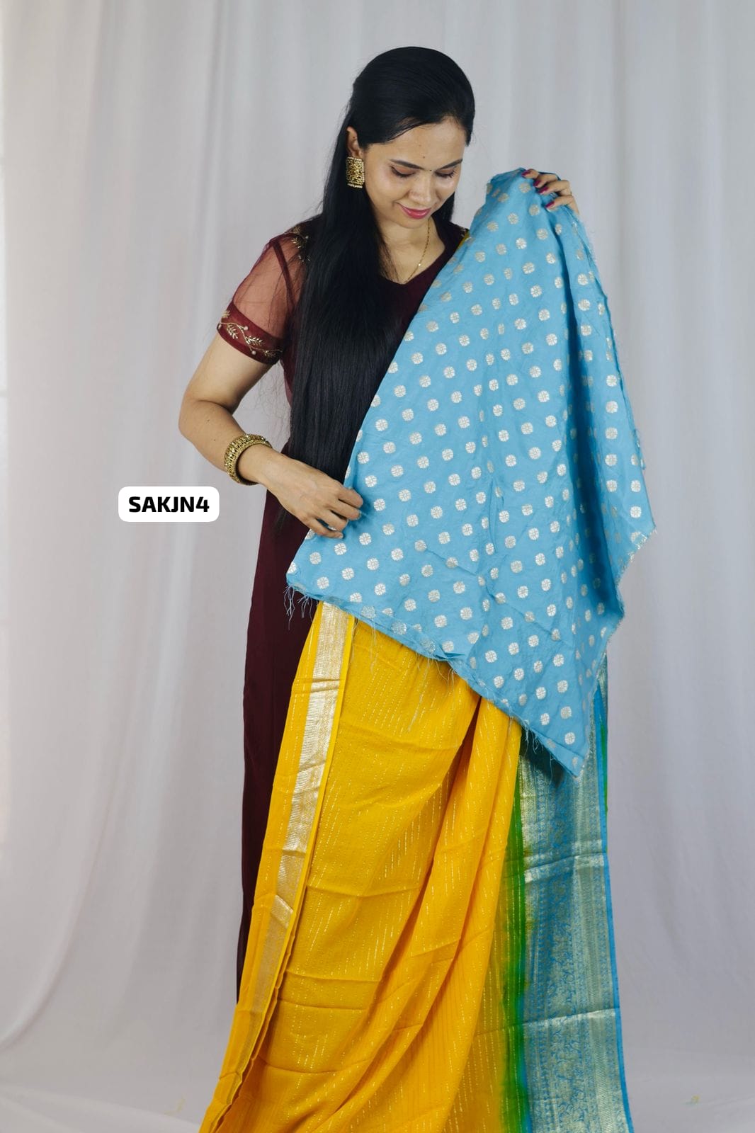 Aadi offer 🌹Viscose georgette saree 😍