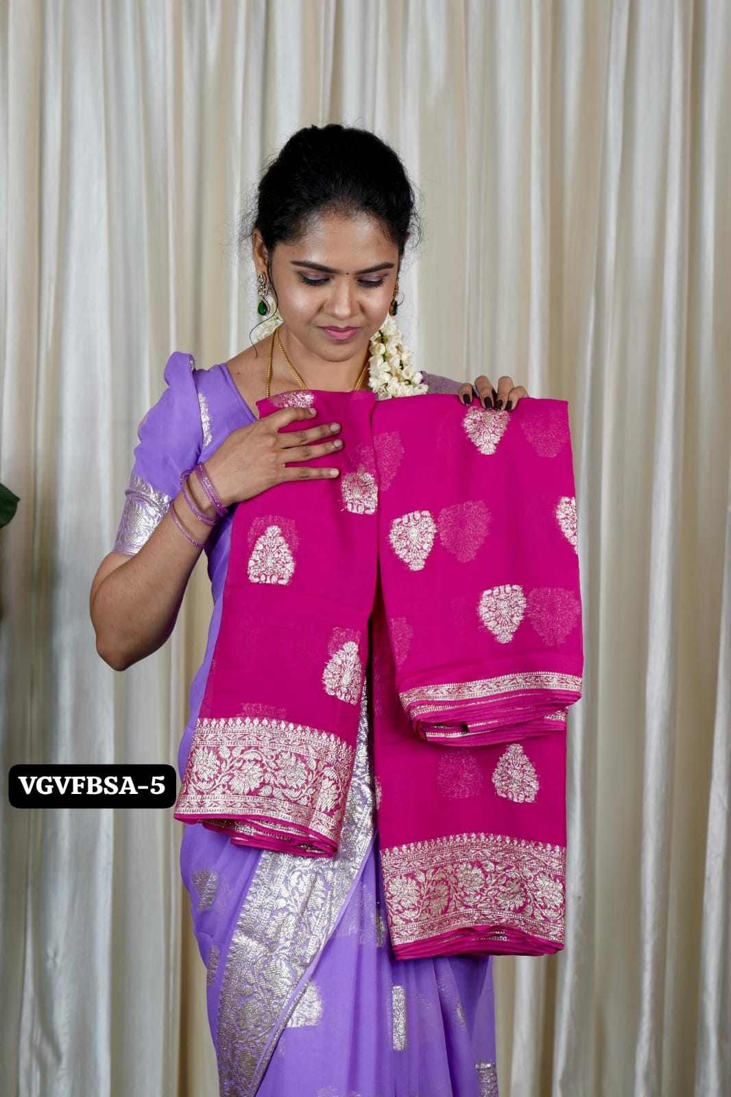 Georgette saree 🥳prebook