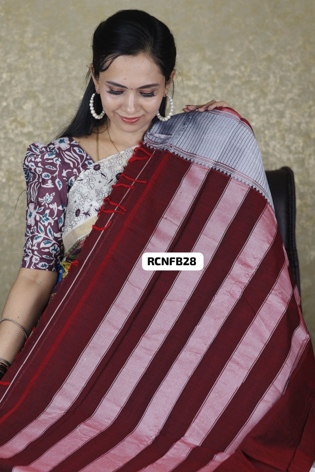 80’s count Chettinadu cotton saree 🥳