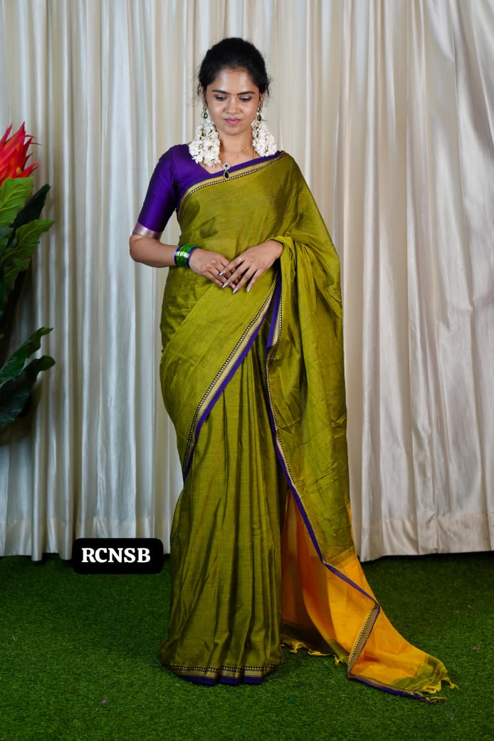 Cotton sarees with running blouseš„³