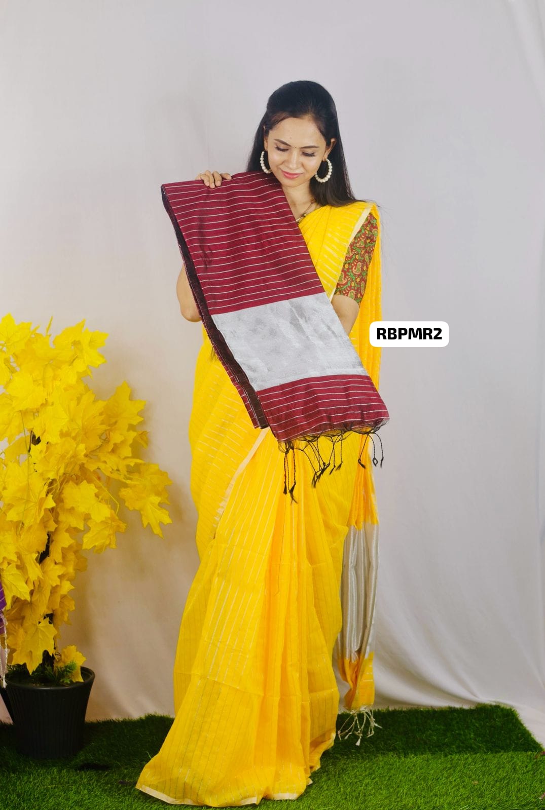 Semi silk cotton saree 🥳