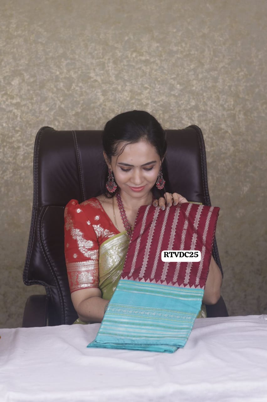 Warm silk saree 🥳
