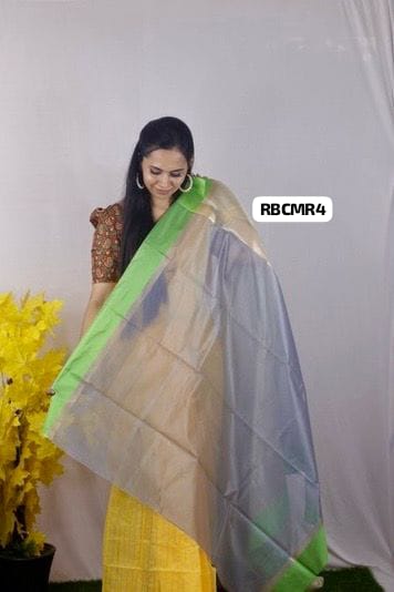 Nayanthara inspired Tissue semi silk saree offer😍