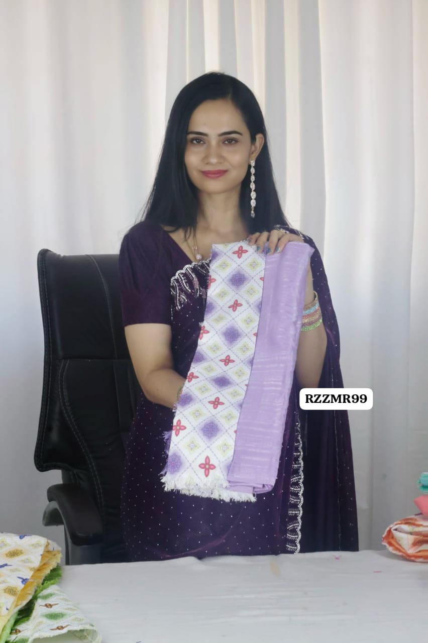Office wear Chiffon saree 👇